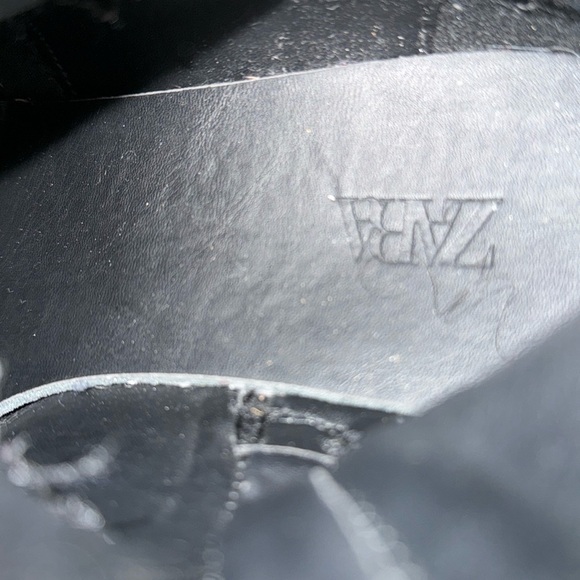 Zara Black Ankle Boot - Picture 6 of 9